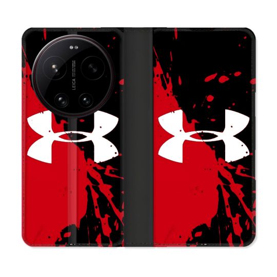 Housse Cuir Portefeuille Pour Xiaomi 17 Ultra Under Armour