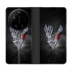 Housse Cuir Portefeuille Pour Xiaomi 17 Ultra Viking