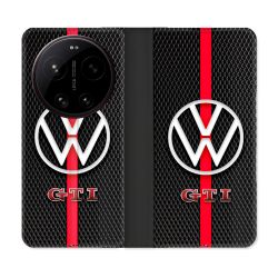 Housse Cuir Portefeuille Pour Xiaomi 17 Ultra Volkwagen Line