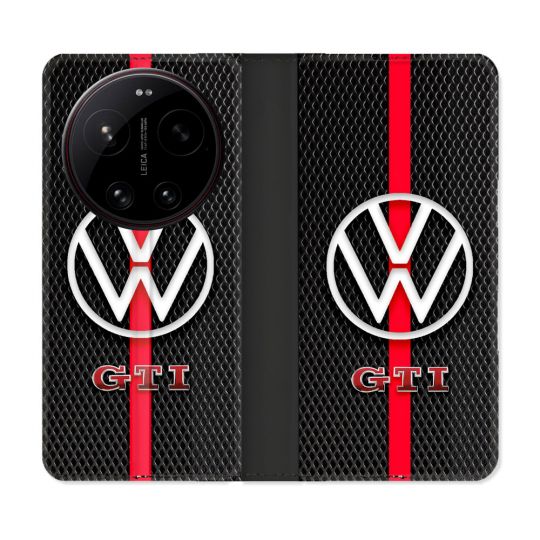 Housse Cuir Portefeuille Pour Xiaomi 17 Ultra Volkwagen Line