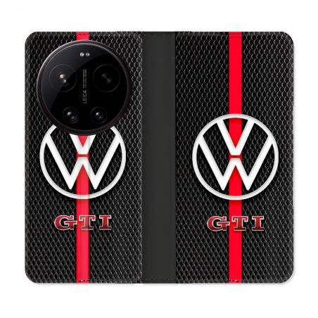 Housse Cuir Portefeuille Pour Xiaomi 17 Ultra Volkwagen Line