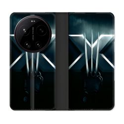 Housse Cuir Portefeuille Pour Xiaomi 17 Ultra Xmen