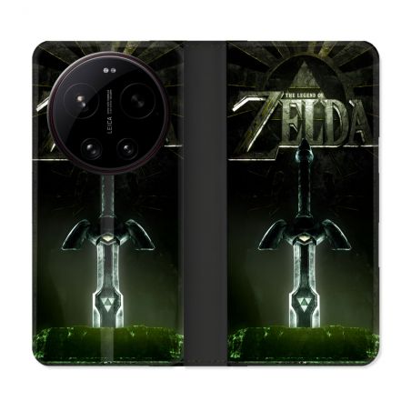 Housse Cuir Portefeuille Pour Xiaomi 17 Ultra Zelda