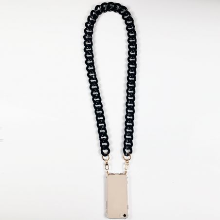 Coque Pour Google Pixel 10A avec Lanière Cordon Anneaux Noir