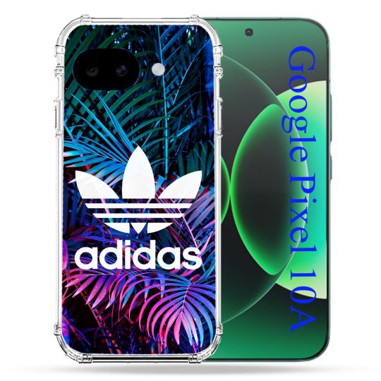 Coque Renforcée Pour Google Pixel 10A Adidas Palmier