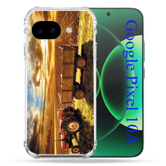 Coque Renforcée Pour Google Pixel 10A Agriculture Tracteur Color