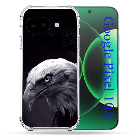 Coque Renforcée Pour Google Pixel 10A Animal Aigle Royal Noir