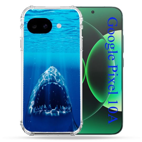 Coque Renforcée Pour Google Pixel 10A Animal Requin Dent