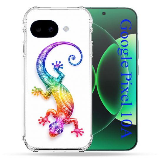 Coque Renforcée Pour Google Pixel 10A Animal Salamandre Color 2026