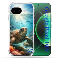Coque Renforcée Pour Google Pixel 10A Animal Tortue Marine