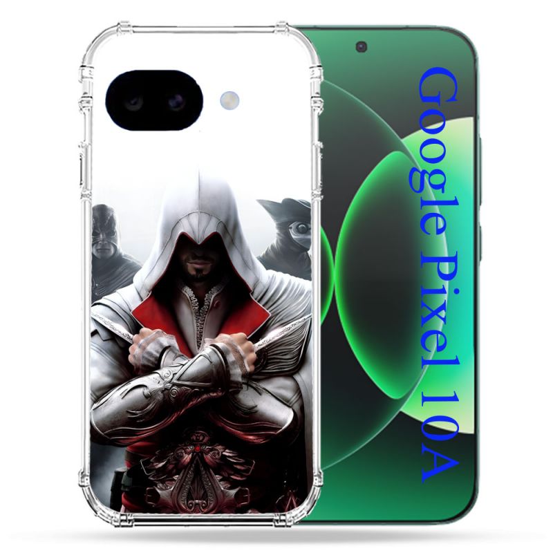 Coque Renforcée Pour Google Pixel 10A Assassin Creed Mask