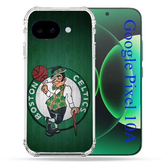 Coque Renforcée Pour Google Pixel 10A Basket Boston Celtics