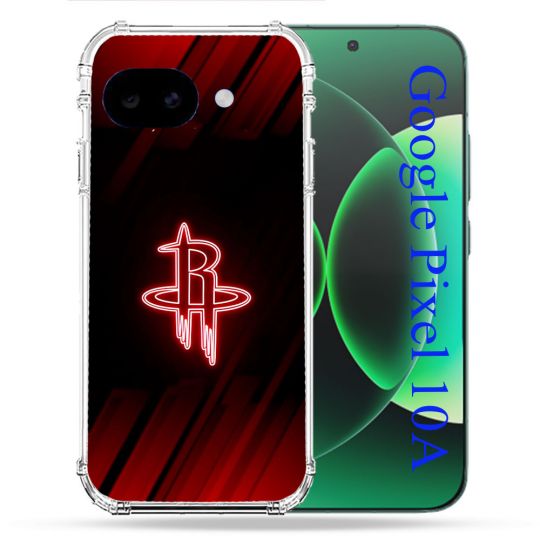 Coque Renforcée Pour Google Pixel 10A Basket Houston Rockets