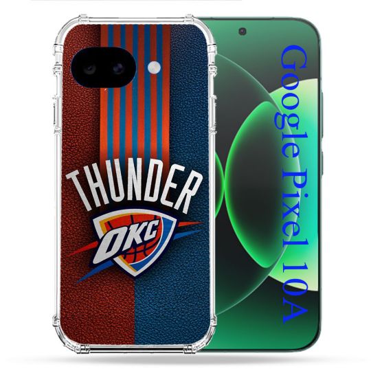 Coque Renforcée Pour Google Pixel 10A Basket Oklahoma City Thunder