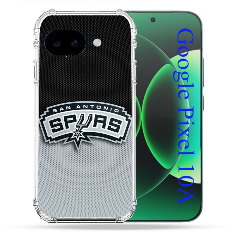 Coque Renforcée Pour Google Pixel 10A Basket San Antonio Spurs