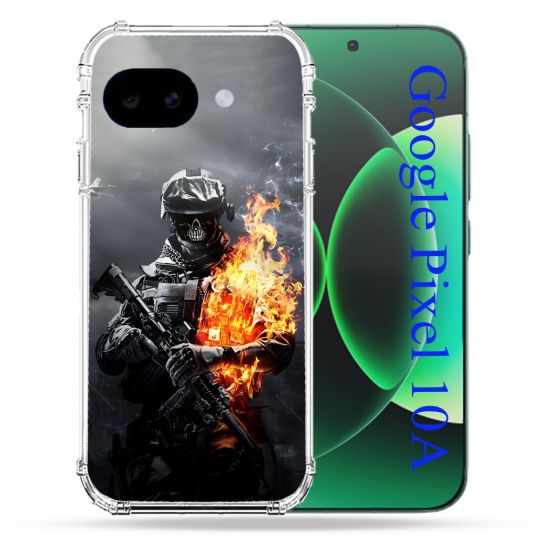 Coque Renforcée Pour Google Pixel 10A Call Of Duty Squelette