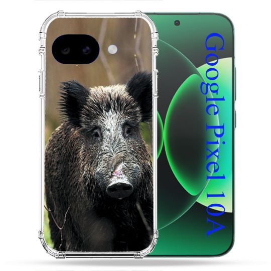 Coque Renforcée Pour Google Pixel 10A Chasse Sanglier bois