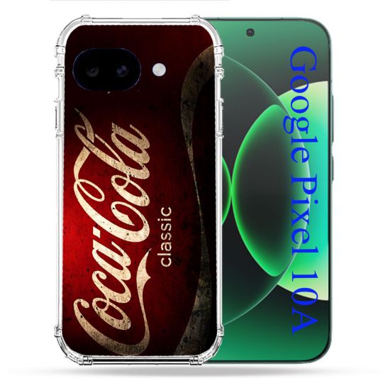 Coque Renforcée Pour Google Pixel 10A Coca Cola Classique