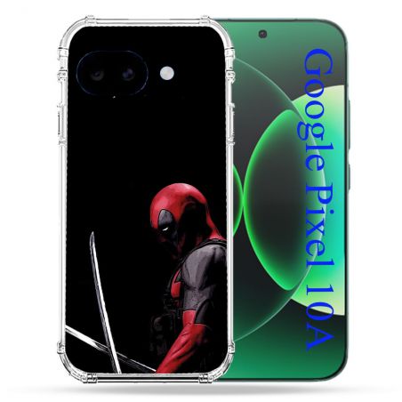 Coque Renforcée Pour Google Pixel 10A Deadpool Epee