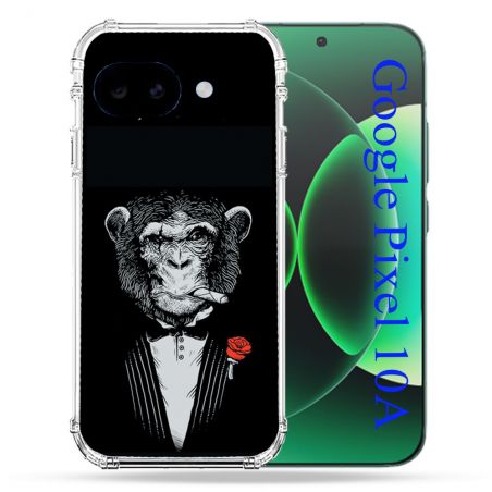 Coque Renforcée Pour Google Pixel 10A Decale Singe Mafia