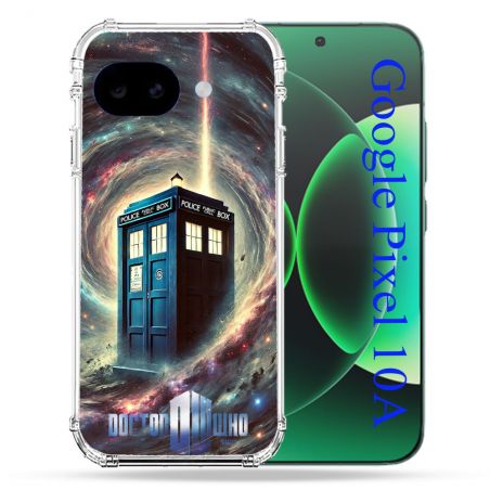 Coque Renforcée Pour Google Pixel 10A Dr Who Tardis Univers