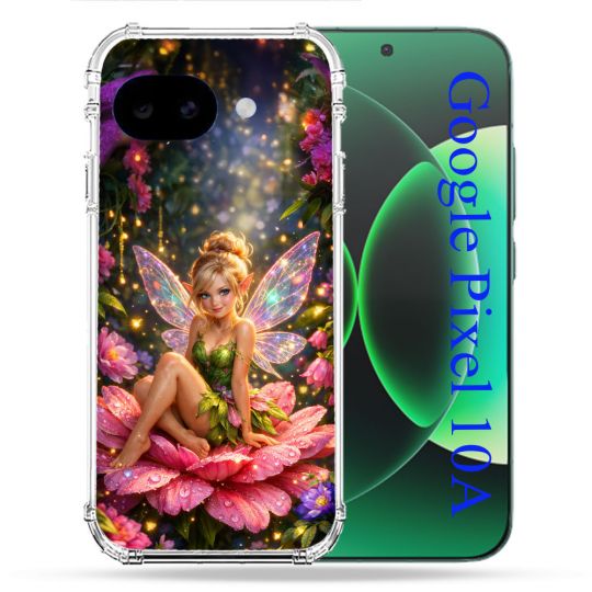 Coque Renforcée Pour Google Pixel 10A Fantastique Fee Fleur