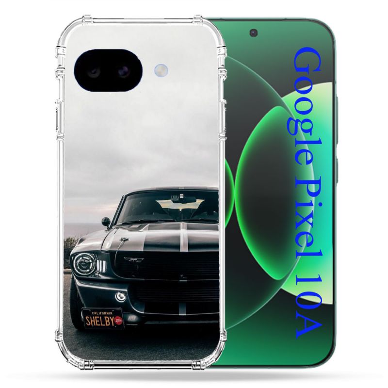Coque Renforcée Pour Google Pixel 10A Ford Mustang GT500 Vintage