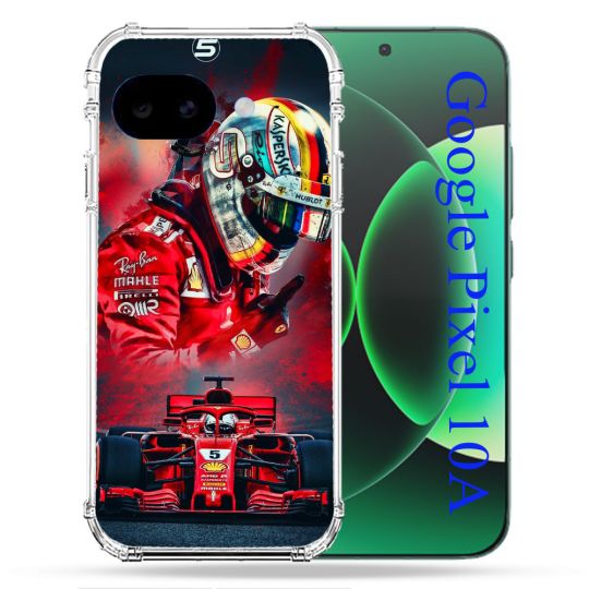 Coque Renforcée Pour Google Pixel 10A Formule 1 F1 Ferrari