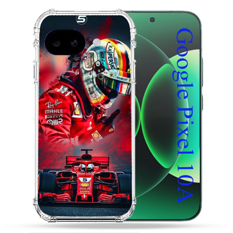 Coque Renforcée Pour Google Pixel 10A Formule 1 F1 Ferrari