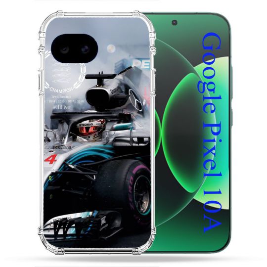 Coque Renforcée Pour Google Pixel 10A Formule 1 F1 Mercedes Petronas
