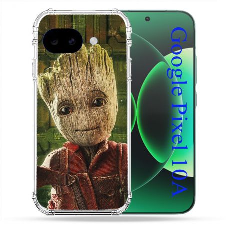Coque Renforcée Pour Google Pixel 10A Groot Vert