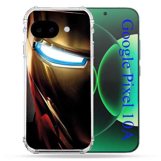 Coque Renforcée Pour Google Pixel 10A Iron Man Casque