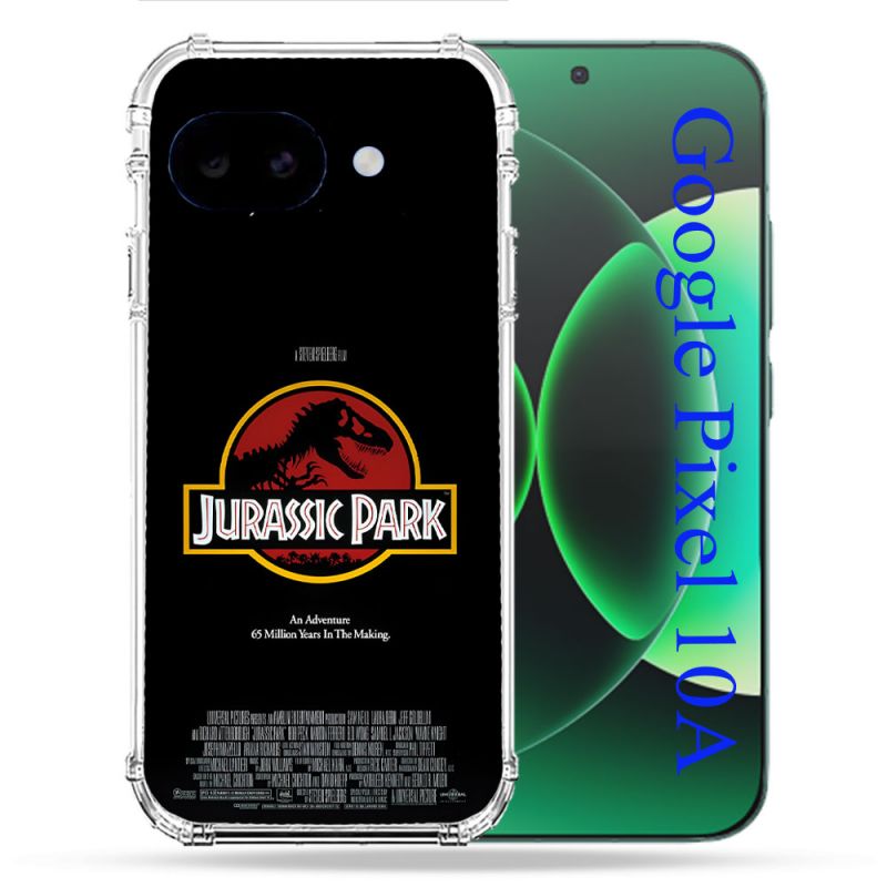 Coque Renforcée Pour Google Pixel 10A Jurassic Park Affiche
