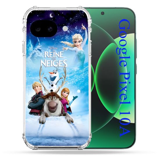 Coque Renforcée Pour Google Pixel 10A La Reine Des Neiges