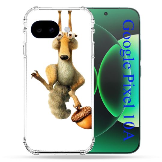 Coque Renforcée Pour Google Pixel 10A L'âge de Glace Scratch Suspendu