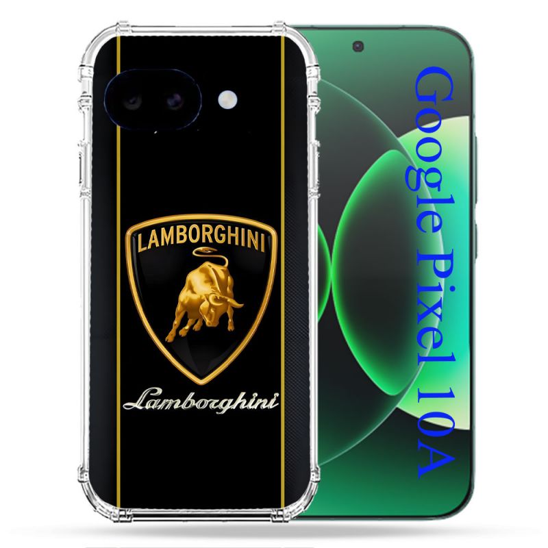 Coque Renforcée Pour Google Pixel 10A Lamborghini Carbone
