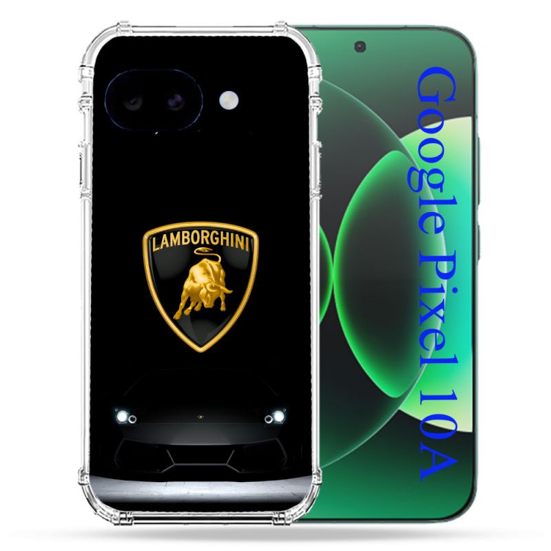 Coque Renforcée Pour Google Pixel 10A Lamborghini Noir