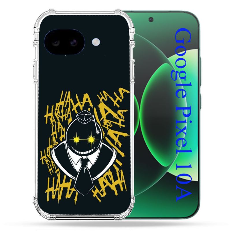Coque Renforcée Pour Google Pixel 10A Manga Assassination Classroom Kuro Noir