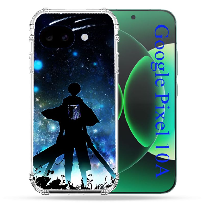 Coque Renforcée Pour Google Pixel 10A Manga Attaque Titans Levi