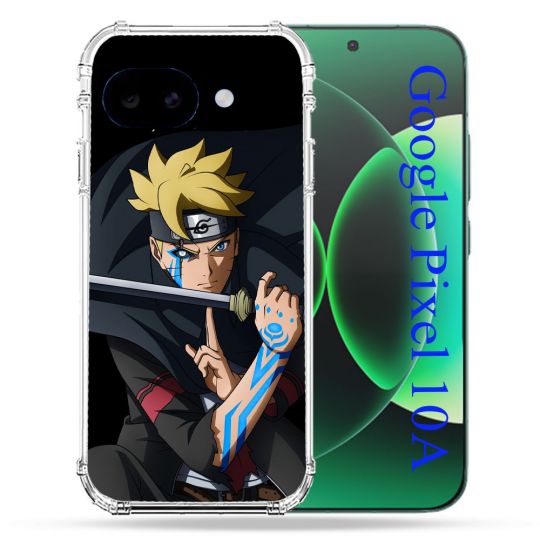 Coque Renforcée Pour Google Pixel 10A Manga Boruto Tatouage