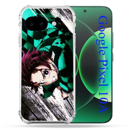 Coque Renforcée Pour Google Pixel 10A Manga Demon Slayer Tanjiro