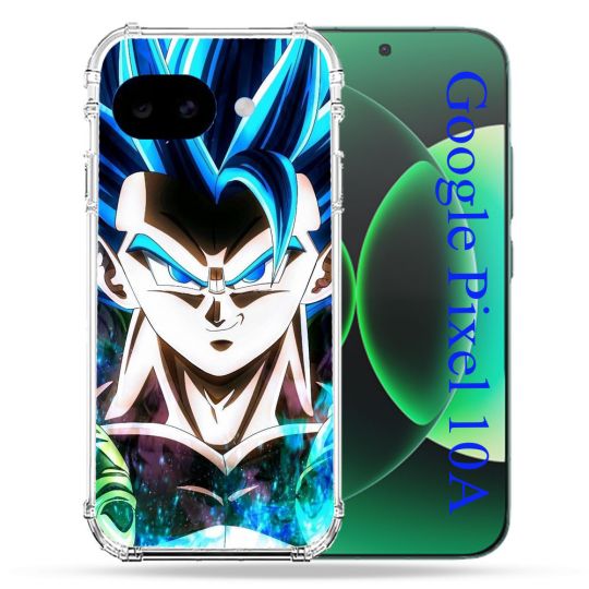 Coque Renforcée Pour Google Pixel 10A Manga Dragon Ball Gogeta Visage