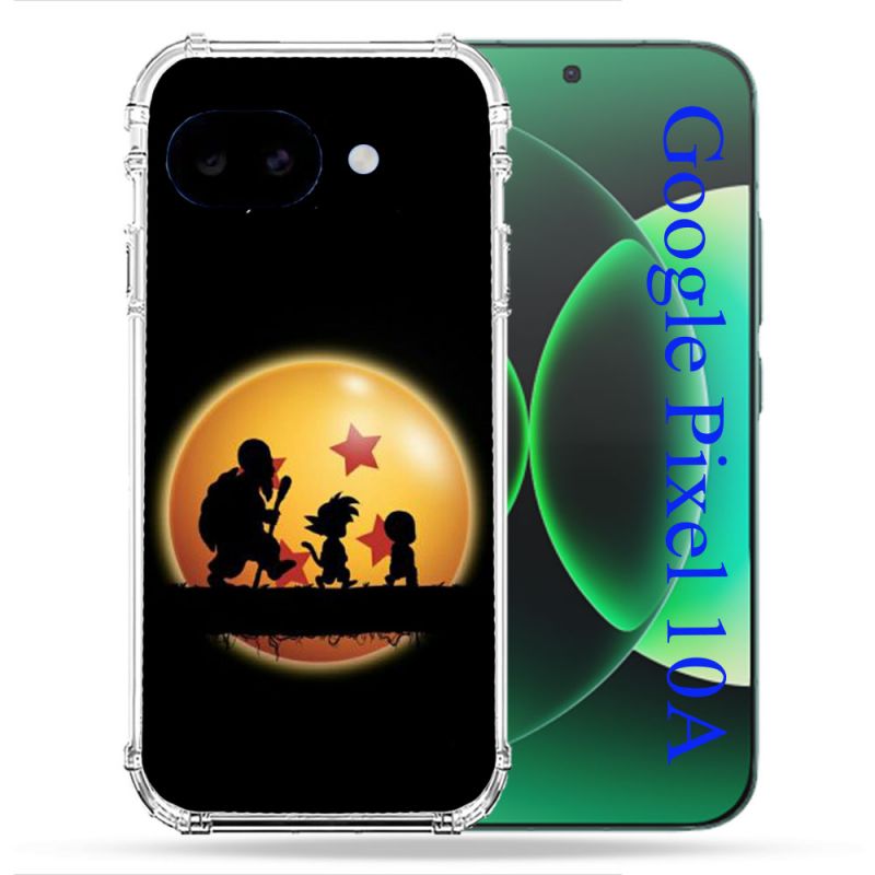 Coque Renforcée Pour Google Pixel 10A Manga Dragon Ball Vintage