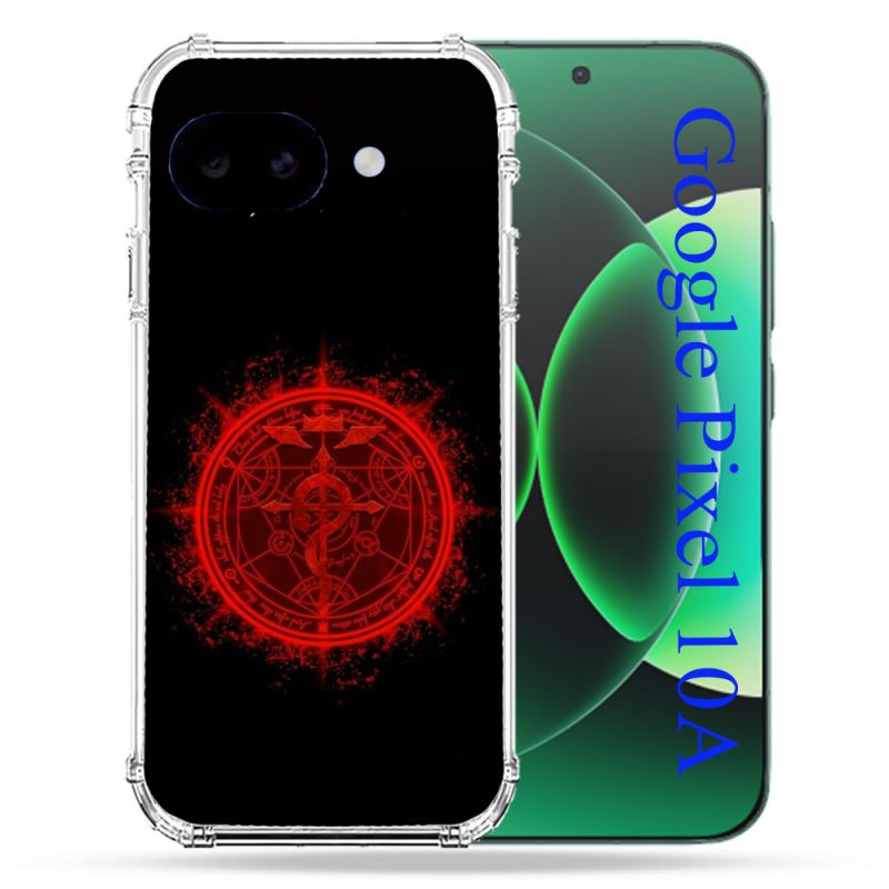 Coque Renforcée Pour Google Pixel 10A Manga Fullmetal Alchemist Logo
