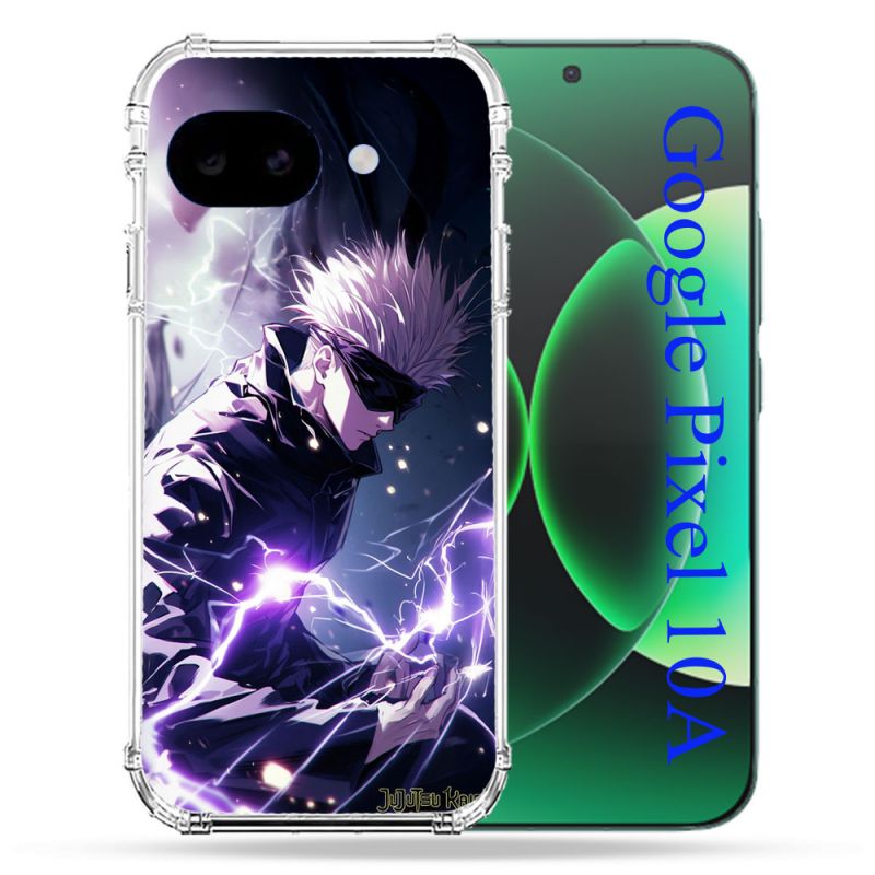 Coque Renforcée Pour Google Pixel 10A Manga Jujutsu Kaisen Gojo Saturo