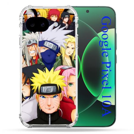 Coque Renforcée Pour Google Pixel 10A Manga Naruto Team