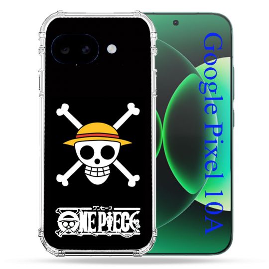 Coque Renforcée Pour Google Pixel 10A Manga One Piece Tete de Mort
