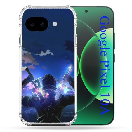 Coque Renforcée Pour Google Pixel 10A Manga SAO sword Art Online Epee
