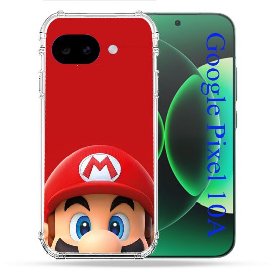Coque Renforcée Pour Google Pixel 10A Mario Rouge