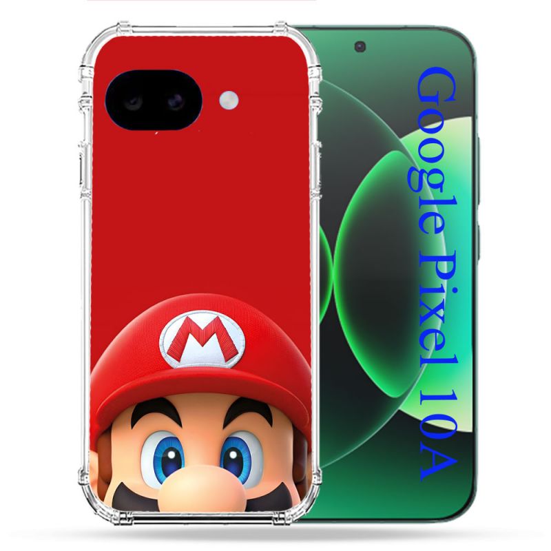 Coque Renforcée Pour Google Pixel 10A Mario Rouge